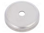 Magnet: permanent; hard ferrite; 145N; Ø: 50mm; H: 10mm ELESA+GANTER