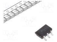 IC: digital; NOT; Ch: 1; IN: 1; SMD; SC88A; 0.9÷3.6VDC; -40÷85°C ONSEMI