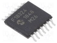 IC: PIC microcontroller; 7kB; 32MHz; 2.3÷5.5VDC; SMD; TSSOP14; tube MICROCHIP TECHNOLOGY