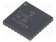 IC: PIC microcontroller; 56kB; 32MHz; 2.3÷5.5VDC; SMD; QFN28; PIC16 MICROCHIP TECHNOLOGY