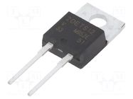 Diode: rectifying; THT; 1.2kV; 20A; tube; Ifsm: 300A; TO220AC; Ir: 1mA VISHAY