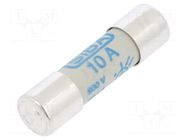 Fuse: fuse; 10A; 900VDC; gR; ceramic,cylindrical,industrial; URZ SIBA