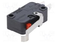 Microswitch SNAP ACTION; 16A/250VAC; SPDT; ON-(ON); Pos: 2; D3V OMRON Electronic Components