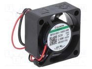 Fan: DC; axial; 5VDC; 25x25x10mm; 5.94m3/h; 23dBA; Vapo; 13000rpm SUNON