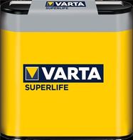 Super Heavy Duty 3R12/Flat (2012) Battery, 1 pc. in shrink wrap - zinc-Carbon Battery, 4.5 V