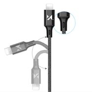Wozinsky cable USB - Lightning 2,4A 1m black (WUC-L1B), Wozinsky