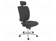 Chair; ESD; Seat dim: 460x430mm; Back dim: 560x460mm; 435÷500mm RT WORK