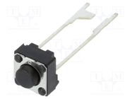Microswitch TACT; SPST-NO; Pos: 2; 0.05A/24VDC; THT; none; 980mN OMRON Electronic Components