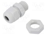 Cable gland; M12; 1.5; IP68; polyamide; light grey; V-TEC VM OBO BETTERMANN