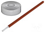 Wire; LifY-Toy; stranded; Cu; 0.04mm2; PVC; brown; 60V; 10m; Class: 5 DONAU ELEKTRONIK