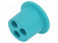 Accessories: cable gasket; ways: 3; Øcable: 1.9÷2.5mm; Øout: 10.8mm TECHNO