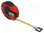 Measuring tape; L: 10m; Width: 13mm; ABS,elastolan; measure MEDID