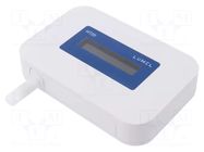 Logger; for wall mounting; IP20; 150x100x28mm; Display: LCD LUMEL