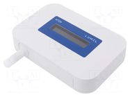 Logger; for wall mounting; IP20; 150x100x28mm; Display: LCD LUMEL