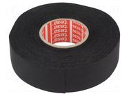 Tape: textile; W: 25mm; L: 25m; Thk: 0.26mm; Automotive; acrylic; 40% TESA