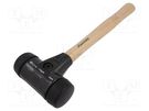 Hammer; general purpose; 360mm; W: 131mm; 1.13kg; 50mm; round WIHA