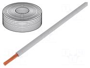 Wire; H07V-K; stranded; Cu; 2.5mm2; PVC; grey; 450V,750V; Class: 5 ELTRIM