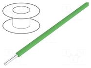 Wire; 30AWG; wire; OFC; FEP; green; 250V; 100m; 1x30AWG BQ CABLE