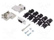 Connector: D-Sub HD; PIN: 15; female; angled 45°; soldering AMPHENOL COMMUNICATIONS SOLUTIONS