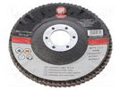Flap grinding wheels; Ø: 115mm; Øhole: 22mm; Granularity: 40 MEDID
