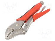 Pliers; Morse's,locking; 240mm; Chrom-vanadium steel YATO