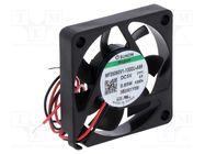 Fan: DC; axial; 5VDC; 35x35x6mm; 9.35m3/h; 26dBA; Vapo; 7600rpm SUNON