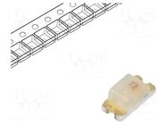 LED; green; SMD; 0603; 11mcd; 2.7VDC; 1.6x0.8x0.6mm; 125°; 20mA; 48mW LUMEX