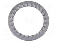 Washer; internally serrated; NPT 1 1/2"; D=71mm; h=1.5mm HUMMEL