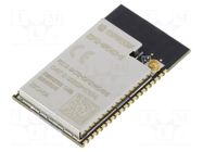 Module: IoT; Bluetooth: BLE; 19.5dBm; WiFi; external; SMD; IPEX ESPRESSIF