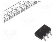 IC: digital; AND; Ch: 1; IN: 2; TTL; SMD; SC88A; 2÷5.5VDC; -55÷125°C ONSEMI