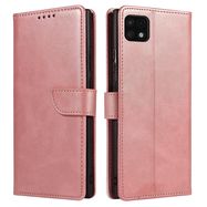 Magnet Case elegant bookcase type case with kickstand for Samsung Galaxy A22 5G pink, Hurtel