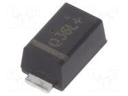 Diode: Schottky rectifying; SOD123F; SMD; 60V; 3A; reel,tape ONSEMI