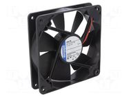 Fan: DC; axial; 24VDC; 119x119x25mm; 139m3/h; 38dBA; ball; Len: 0.31m EBM-PAPST