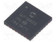 IC: PIC microcontroller; 14kB; 32MHz; 2.3÷5.5VDC; SMD; QFN28; PIC16 MICROCHIP TECHNOLOGY