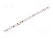LED tape; white neutral; LED/m: 112; 8mm; IP20; 120°; 12W/m; 24VDC FOSE