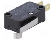 Microswitch SNAP ACTION; 15A/250VAC; SPDT; ON-(ON); Pos: 2; V; IP40 OMRON Electronic Components