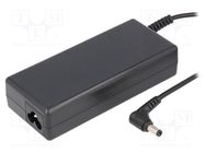 Power supply: switching; 19VDC; 3.95A; Out: 5,5/2,5; 75W; desktop AKYGA