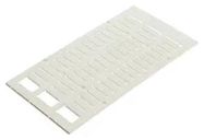 MARKER CARD, BLANK, WHT, TERMINAL BLOCK