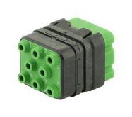 RECTANGULAR MODULE, PLUG, 8POS, 3ROW