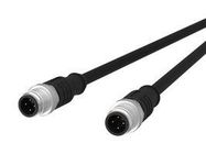 SENSOR CORD, 4P M12 PLUG-PLUG, 1M