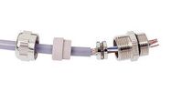 CABLE GLAND, M20, METAL, 4-6.5MM