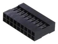 CONNECTOR HOUSING, RCPT, 18POS, 2.54MM