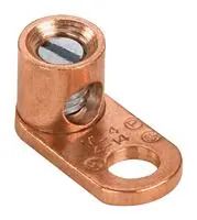 TERMINAL, MECHANICAL LUG, M6, 4AWG