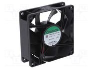 Fan: DC; axial; 12VDC; 80x80x25mm; 62.86m3/h; 30dBA; slide; 2900rpm SUNON