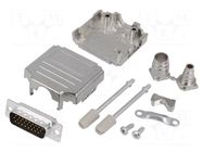 Connector: D-Sub HD; PIN: 26; plug; male; soldering; for cable ENCITECH