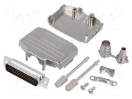 Connector: D-Sub HD; PIN: 44; plug; male; soldering; for cable ENCITECH