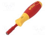 Kit: screwdriver; 6pcs; insulated; 1kVAC; Phillips,slot; blister WIHA