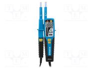 Tester: electrical; LCD; 0.17÷1kVAC; VAC: 1÷1000V; VDC: 1÷1500V SEFRAM