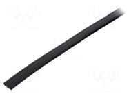 Gasket; EPDM; black; L: 10m; W: 6.5mm; H: 15.1mm; Panel thick: 1÷2mm RST ROZTOCZE