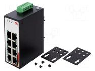 Switch Ethernet; unmanaged; Number of ports: 8; 12÷48VDC; RJ45 Comparta